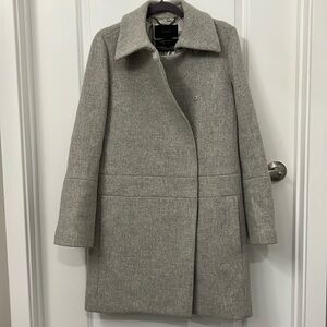 J.Crew Stadium Cloth by Nello Gori Wool Coat